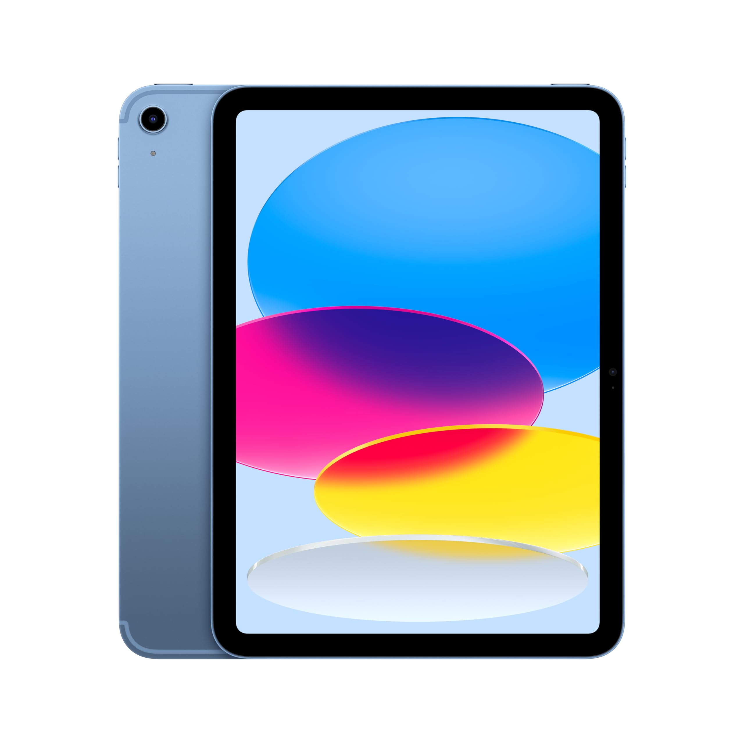 Apple iPad 11-inch: A16 chip, 11-inch Model, Liquid Retina Display, 128GB, Wi-Fi 6, 12MP Front/12MP Back Camera, Touch ID, All-Day Battery Life — Blue with AppleCare+ (2 Years)