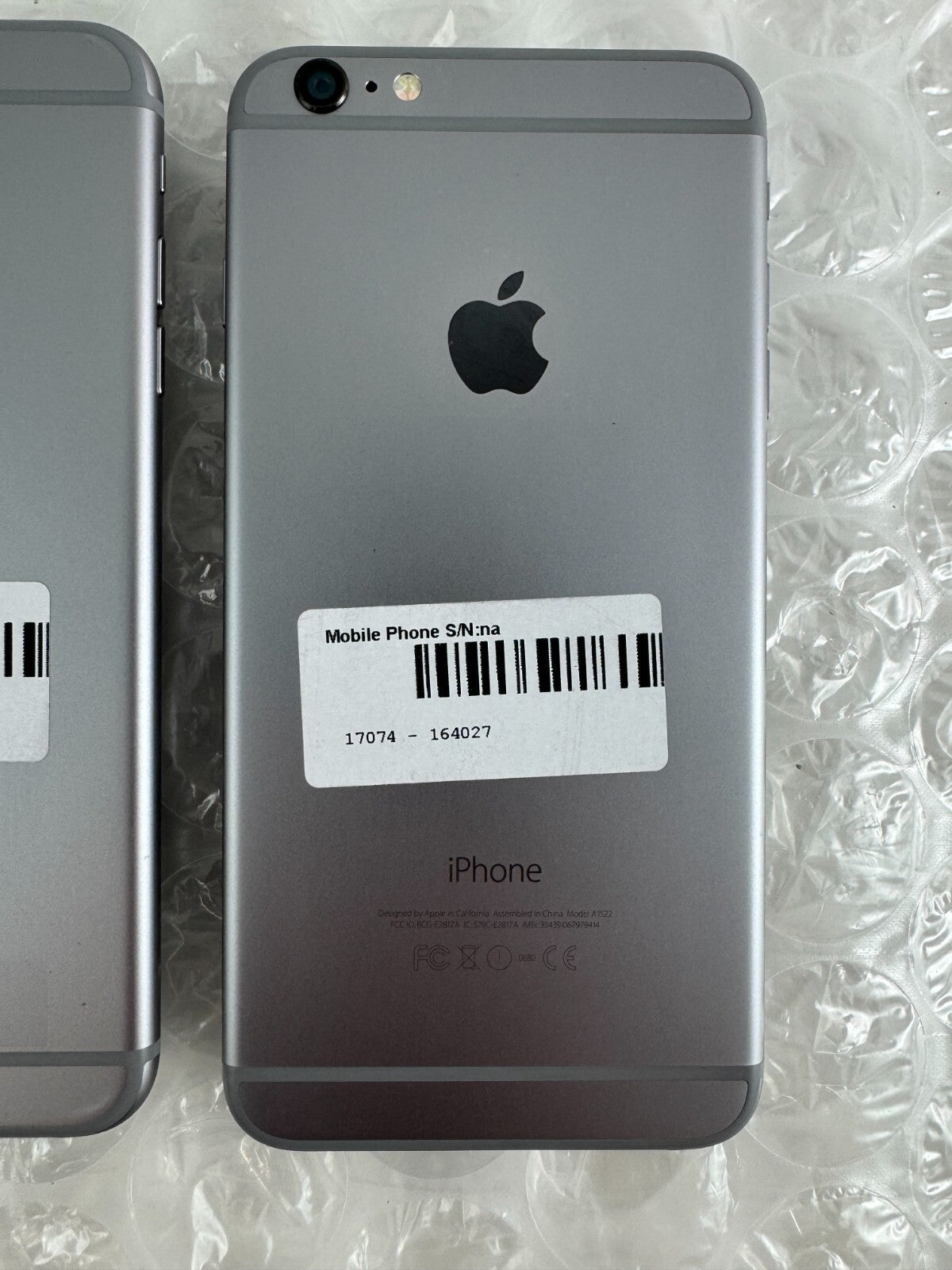 2 Apple iPhone 6 Plus 16GB (A1522) Silver AT&T Fully Functional