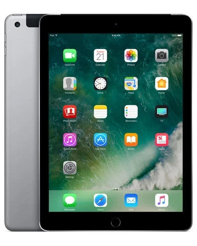 Apple iPad 5th Gen 32GB Gray A1823 (Wi-Fi + Cellular) - Unlocked Excellent Cond.