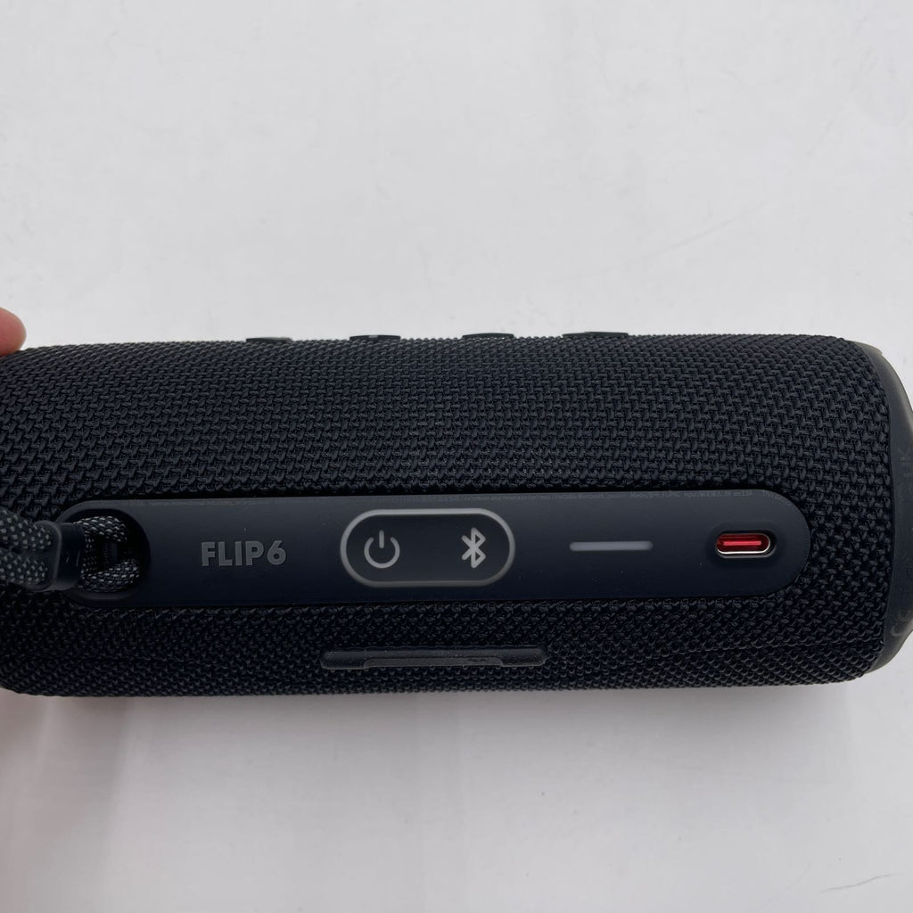 JBL Flip 6 Portable Bluetooth Speaker, powerful sound and deep bass (Black)