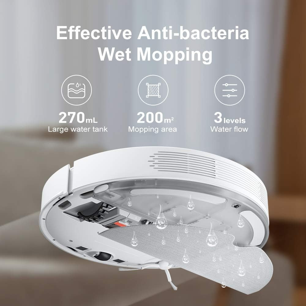 DREAME D9 Robot Vacuum and Mop Auto-Empty Certified Refurbished