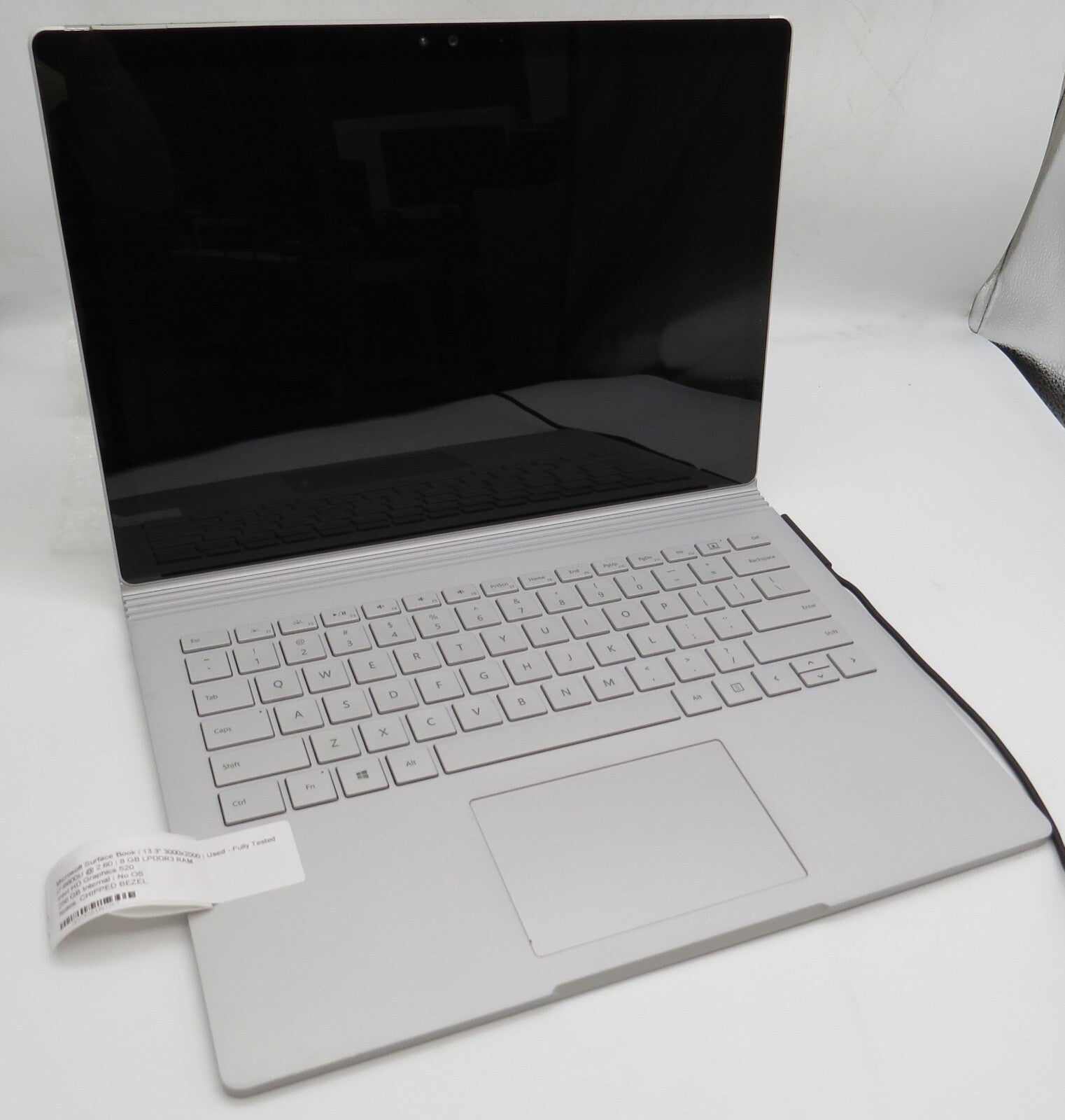 Microsoft Surface Book-13.3"-i7-6600U@2.6GHz-8GB RAM-256GB internal-NO OS *READ*