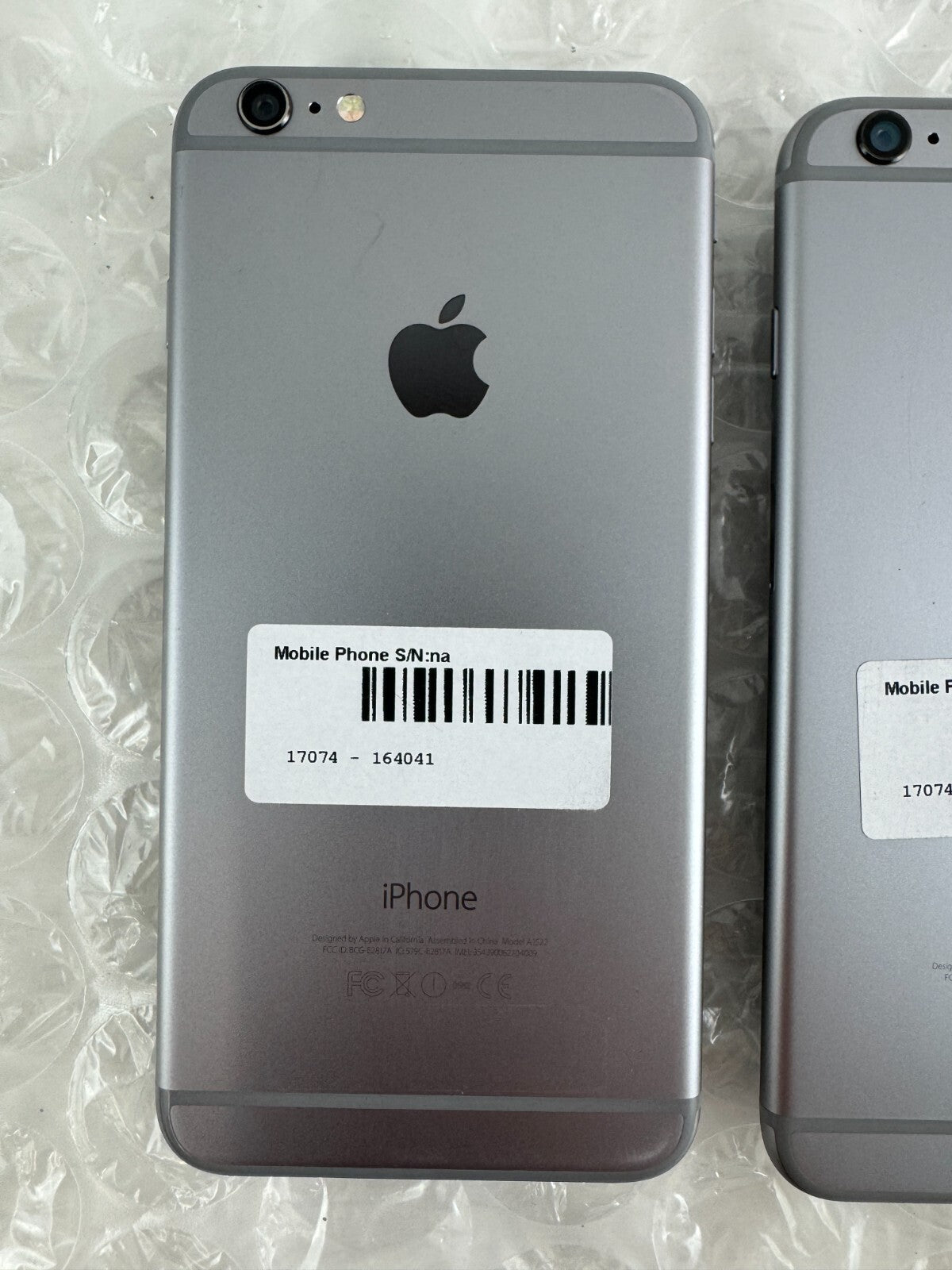 2 Apple iPhone 6 Plus 16GB (A1522) Silver AT&T Fully Functional