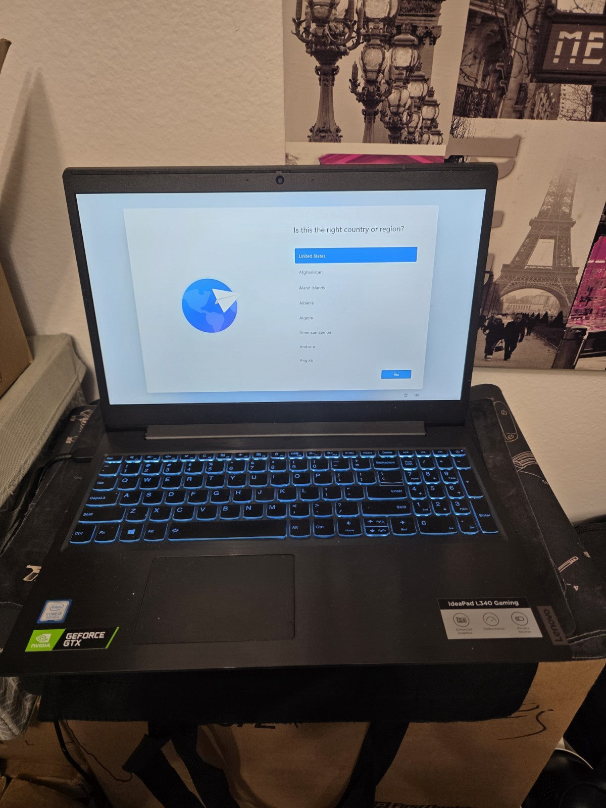 Lenovo Ideapad L340 15  - Intel Core i5 9th Gen Processor - NVIDIA GeForce 1650