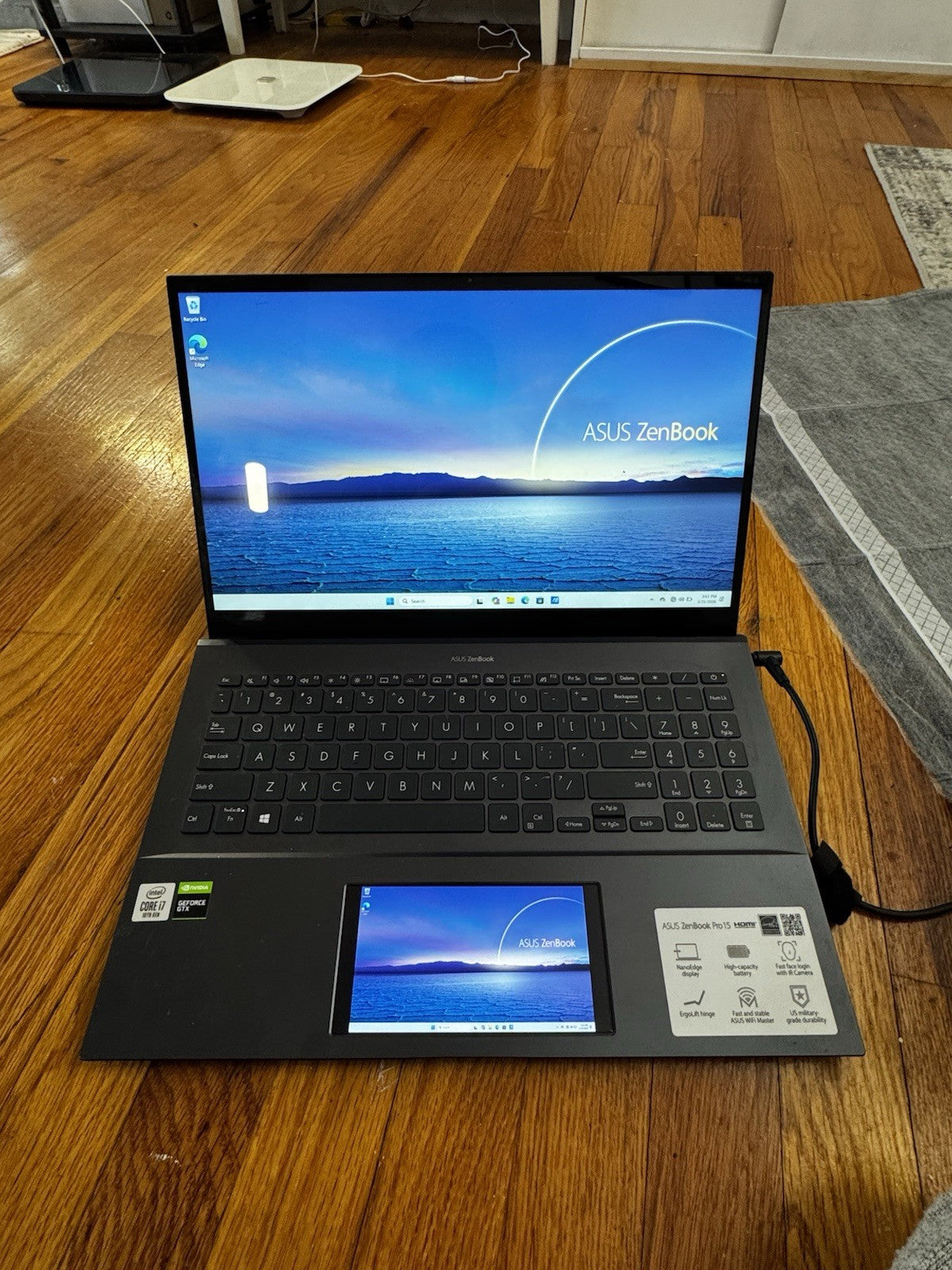 Asus ZenBook UX535L 15.6" Touch, i7 10750H, 16GB, 1TB GTX1650Ti  Touchpad Issue