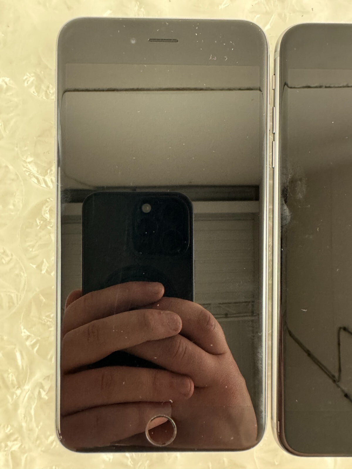 2 Apple iPhone 6 Plus 16GB (A1522) Silver AT&T Fully Functional