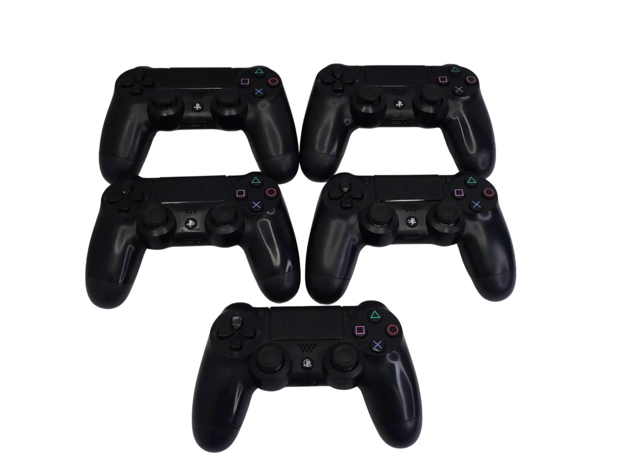 5 Sony PlayStation 4 Wireless Controller Black CUH-ZCT1U - Free Shipping